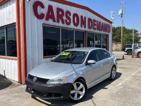 2012 Volkswagen Jetta for sale at Cars On Demand 2 in Pasadena TX