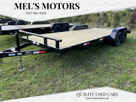2023 STAG 20ft dovetail flat bed for sale at Mel's Motors in Ozark MO
