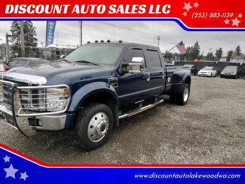 2008 Ford F-450 Super Duty for sale at DISCOUNT AUTO SALES LLC in Spanaway WA