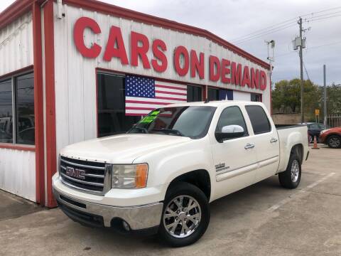 2012 GMC Sierra 1500 for sale at Cars On Demand 3 in Pasadena TX