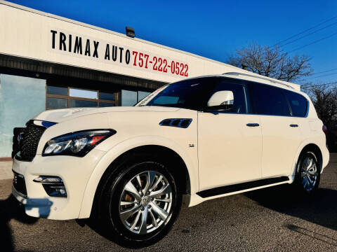 2017 Infiniti QX80 for sale at Trimax Auto Group in Norfolk VA