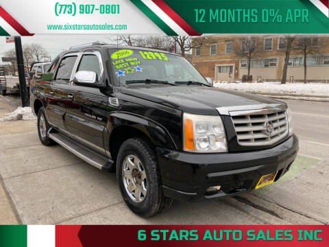 2006 Cadillac Escalade EXT for sale at 6 STARS AUTO SALES INC in Chicago IL