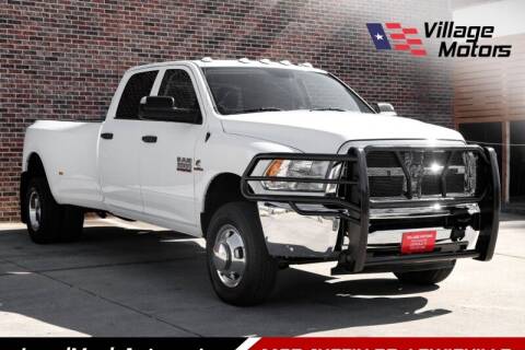 2017 RAM 3500 for sale at Village Motors in Lewisville TX