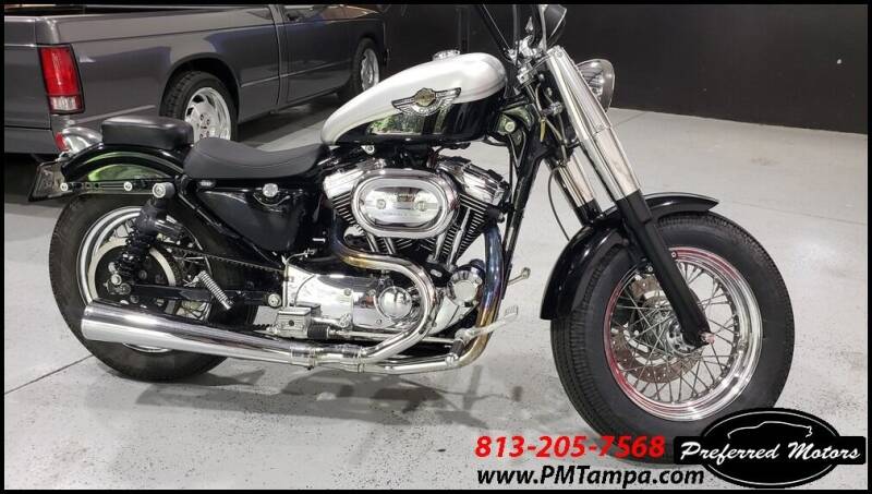 2003 Harley Davidson Sportster 1200 Wide Glide Cust for sale at PREFERRED MOTORS in Tampa FL