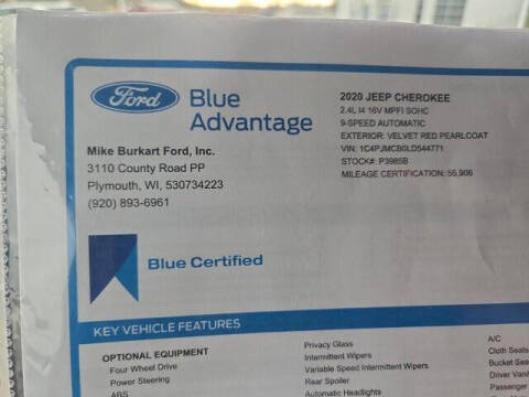 2020 Jeep Cherokee Latitude