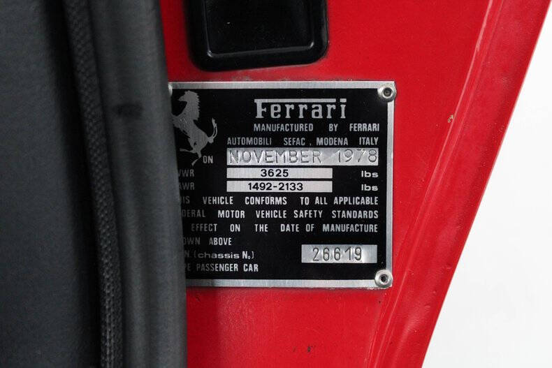 1978 Ferrari 308 GTS