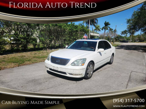 2004 Lexus LS 430 for sale at Florida Auto Trend in Plantation FL