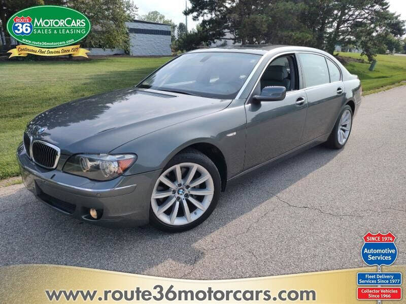 2008 BMW 7 Series for sale at ROUTE 36 MOTORCARS in Dublin OH