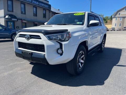 2020 Toyota 4Runner for sale at Sisson Pre-Owned in Uniontown PA