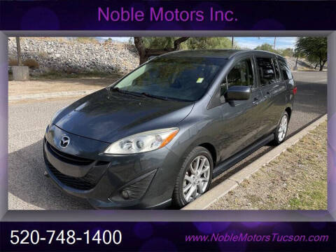 2012 Mazda MAZDA5 for sale at Noble Motors in Tucson AZ