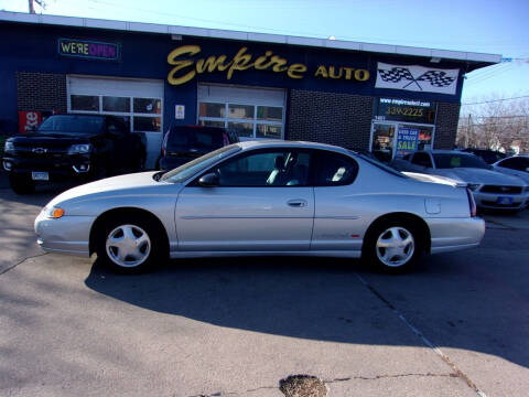 2002 Chevrolet Monte Carlo for sale at Empire Auto Sales in Sioux Falls SD