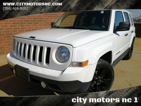 2015 Jeep Patriot for sale at CITY MOTORS NC 1 in Harrisburg NC