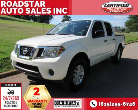 2019 Nissan Frontier for sale at Roadstar Auto Sales Inc - Roadstar Auto Sales II Inc in Nashville TN