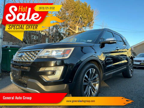 2016 Ford Explorer for sale at General Auto Group in Irvington NJ