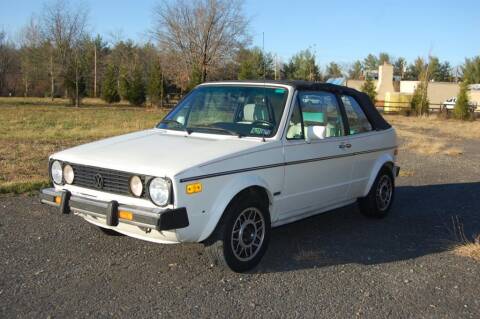 1987 Volkswagen Cabriolet for sale at New Hope Auto Sales in New Hope PA