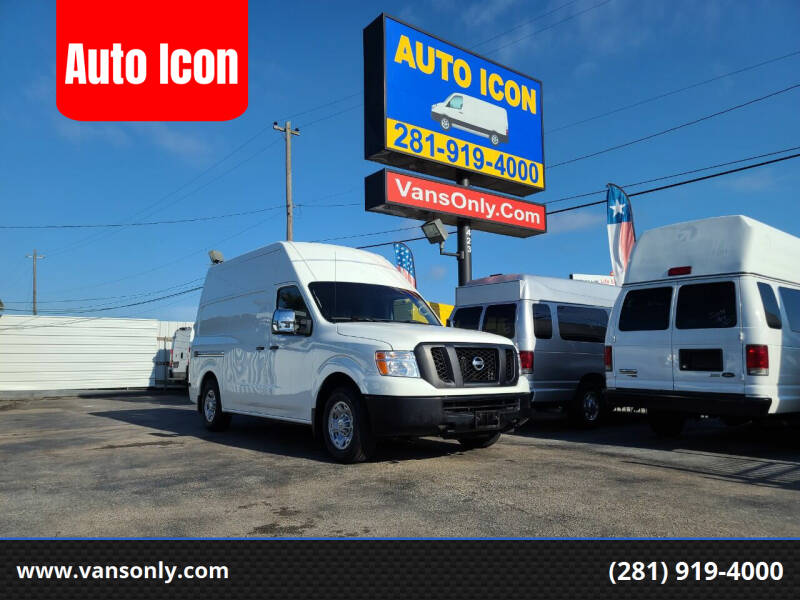 2018 Nissan NV for sale at Auto Icon in Houston TX