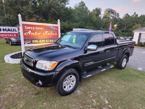 2006 Toyota Tundra for sale at Super Sport Auto Sales in Hope Mills NC