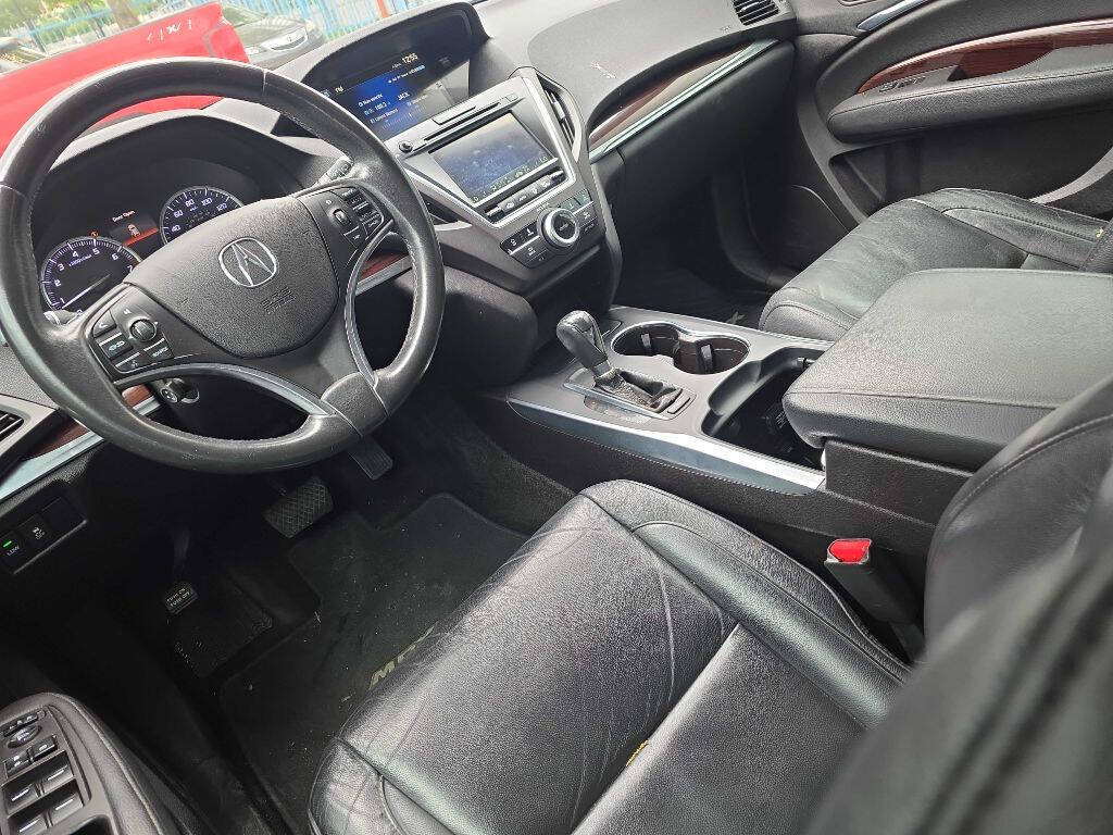 Black 2015 Acura MDX w/Tech 4dr SUV w/Technology Package 10