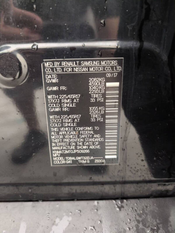 2018 Nissan Rogue SV