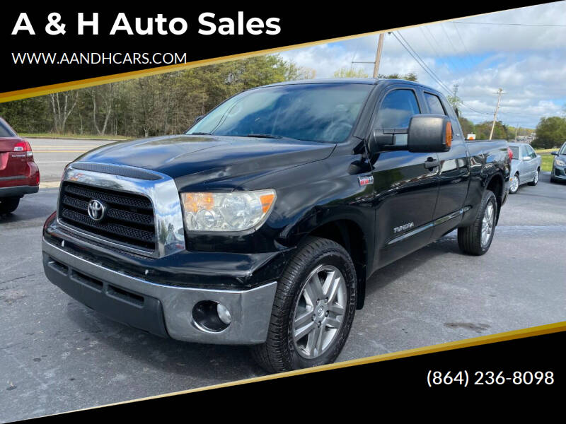 2009 Toyota Tundra for sale at A & H Auto Sales in Greenville SC