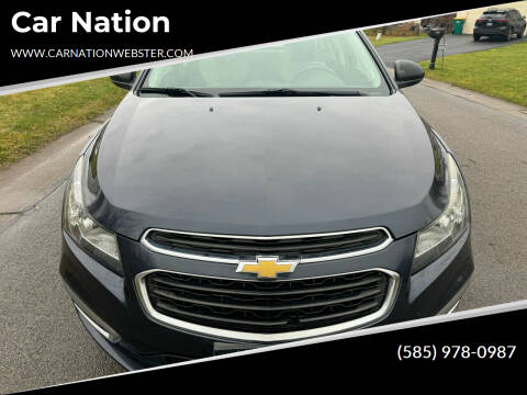2015 Chevrolet Cruze for sale at Car Nation in Webster NY