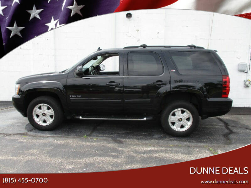 2013 Chevrolet Tahoe for sale at Dunne Deals in Crystal Lake IL