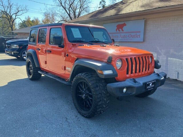 2020 Jeep Wrangler Unlimited for sale at Oak City Motors in Garner NC