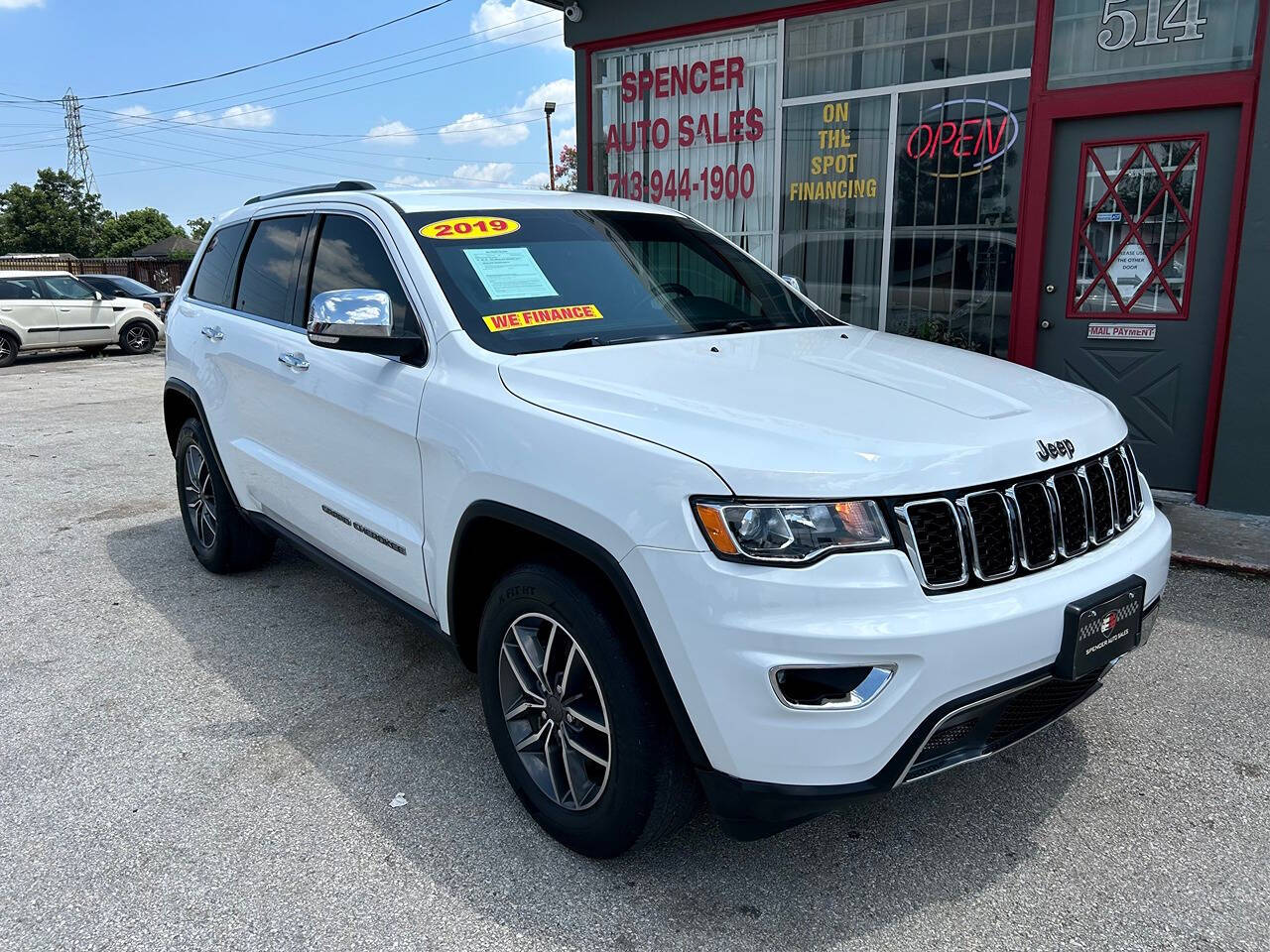 2019 Jeep Grand Cherokee for sale at SPENCER AUTO SALES in South Houston, TX