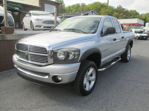 2007 Dodge Ram Pickup 1500 for sale at WORKMAN AUTO INC in Pleasant Gap PA
