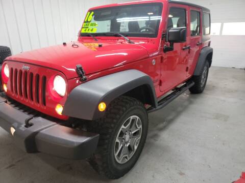 2016 Jeep Wrangler Unlimited for sale at Bailey Family Auto Sales in Lincoln AR