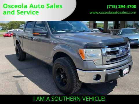 2013 Ford F-150 for sale at Osceola Auto Sales and Service in Osceola WI