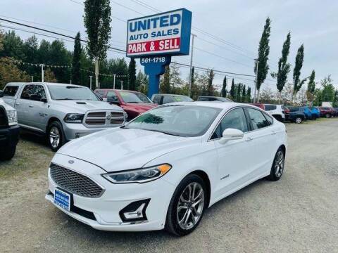 2019 Ford Fusion Hybrid for sale at United Auto Sales in Anchorage AK