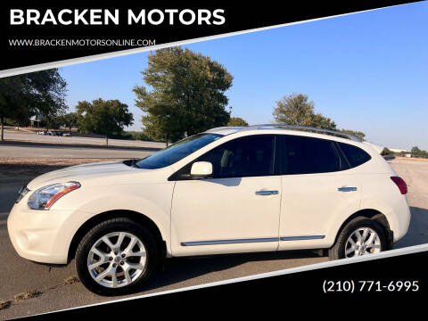 2012 Nissan Rogue for sale at BRACKEN MOTORS in San Antonio TX