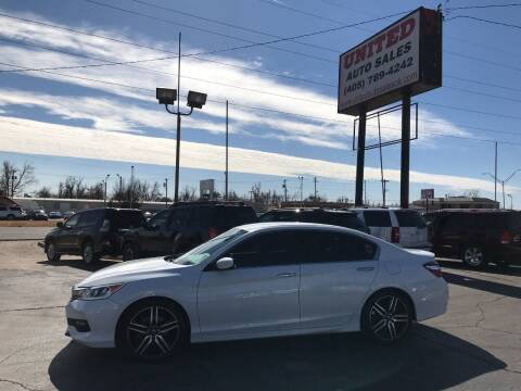 2017 Honda Accord for sale at United Auto Sales in Oklahoma City OK