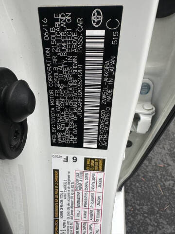2016 Toyota Prius Four