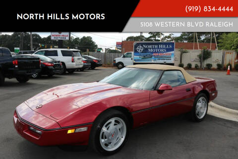 1989 Chevrolet Corvette for sale at NORTH HILLS MOTORS in Raleigh NC