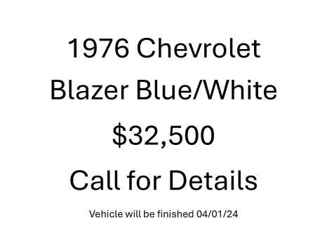 1976 Chevrolet Blazer for sale at Cool Classic Rides in Sherwood OR