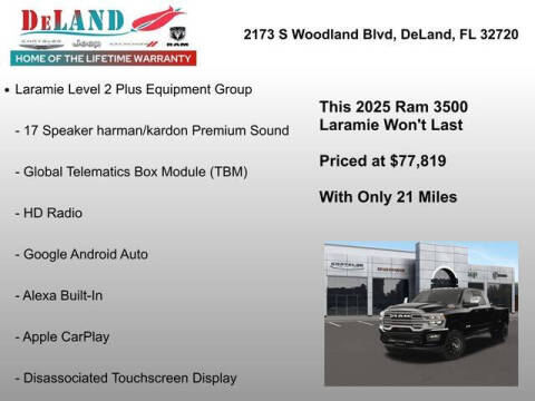 2025 RAM 3500 Laramie