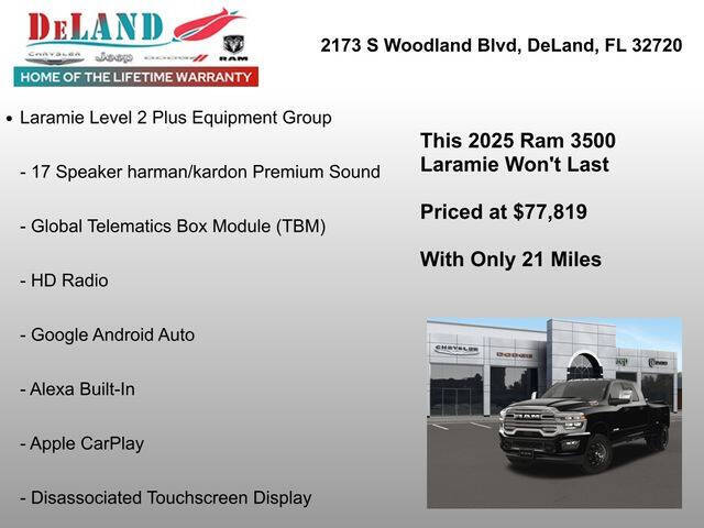 2025 RAM 3500 Laramie