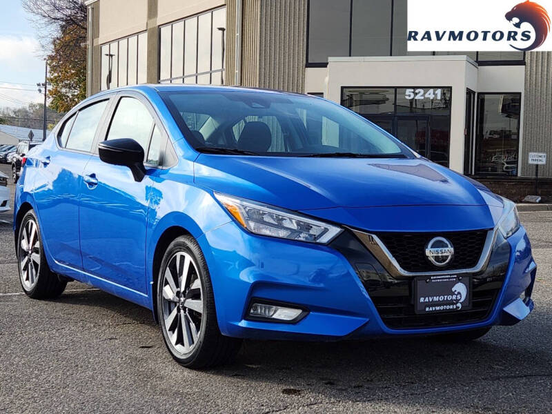 2020 Nissan Versa for sale at RAVMOTORS - CRYSTAL in Crystal MN