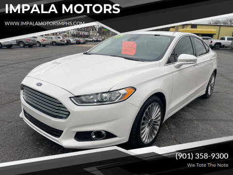 2013 Ford Fusion for sale at IMPALA MOTORS in Memphis TN