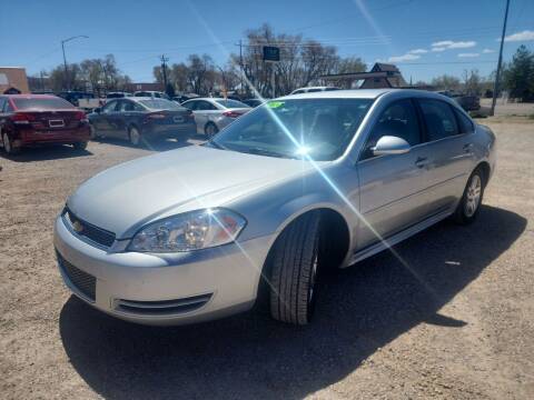 2012 Chevrolet Impala for sale at Canyon View Auto Sales in Cedar City UT