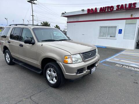 2004 Ford Explorer for sale at R&A Auto Sales, inc. in Sacramento CA