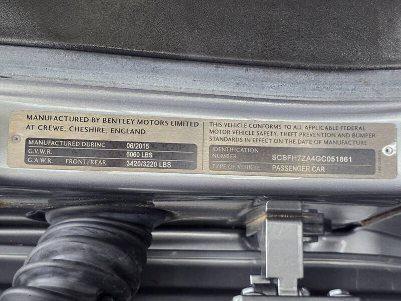 2016 Bentley Continental GT V8 S