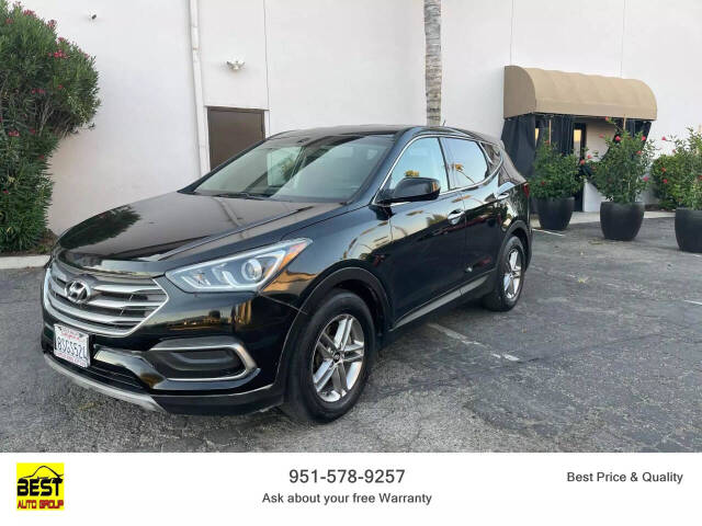 2018 Hyundai SANTA FE Sport for sale at BEST Auto Group in Corona, CA