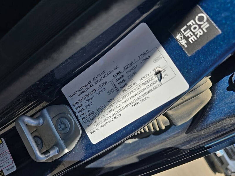 2021 RAM 1500