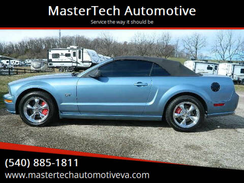 2006 Ford Mustang for sale at MasterTech Automotive in Staunton VA