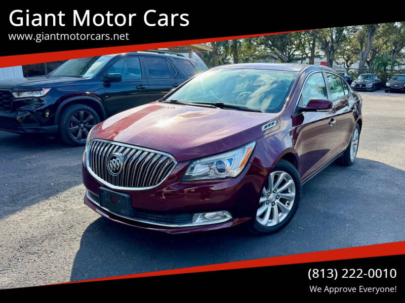 2014 Buick LaCrosse for sale at Giant Motor Cars in Tampa FL