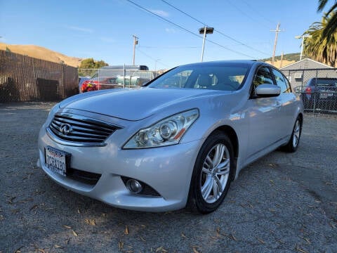 2013 Infiniti G37 Sedan for sale at Bay Auto Exchange in Fremont CA