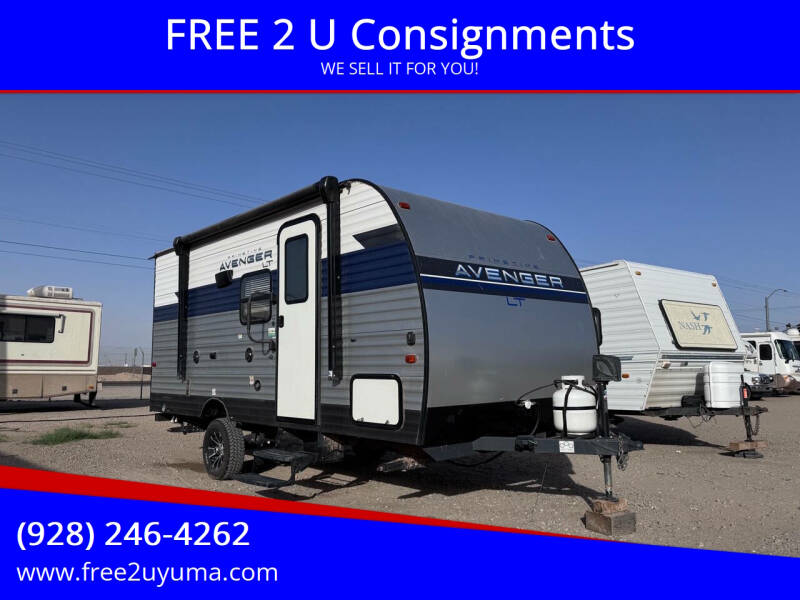 2022 Forest River Avenger for sale at FREE 2 U Consignments in Yuma AZ